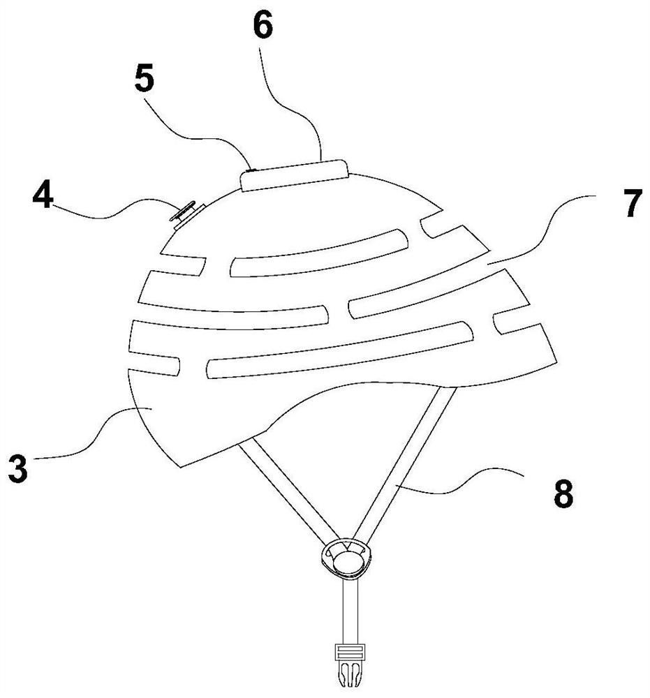 Manufacturing and using method of travel leisure riding head protection device