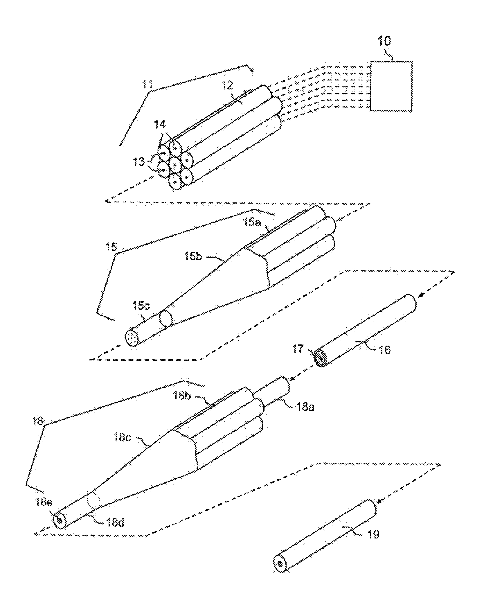 Optical Mode Conversion Using Intermodal Cherenkov Radiation