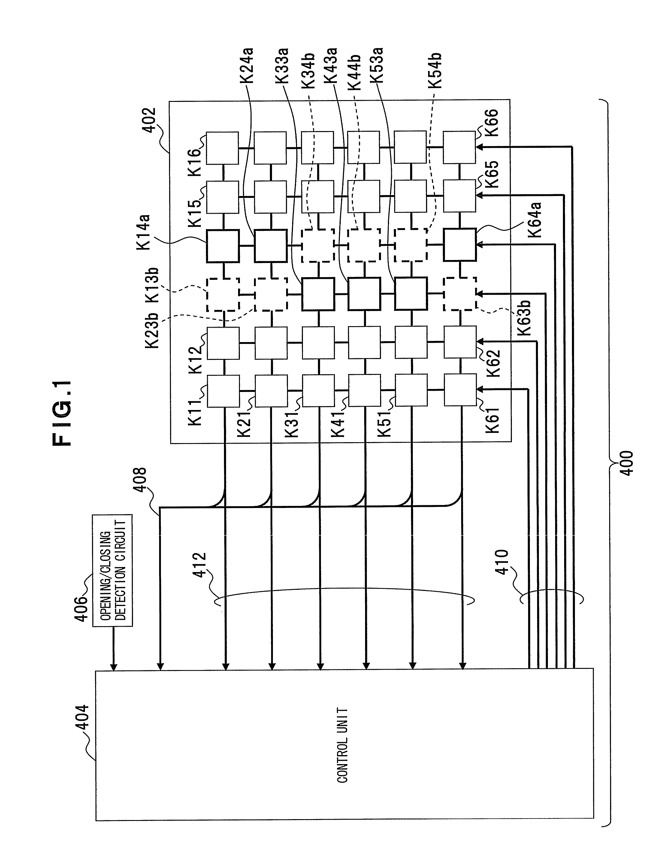 Key control circuit, electronic apparatus, portable device, and key control method