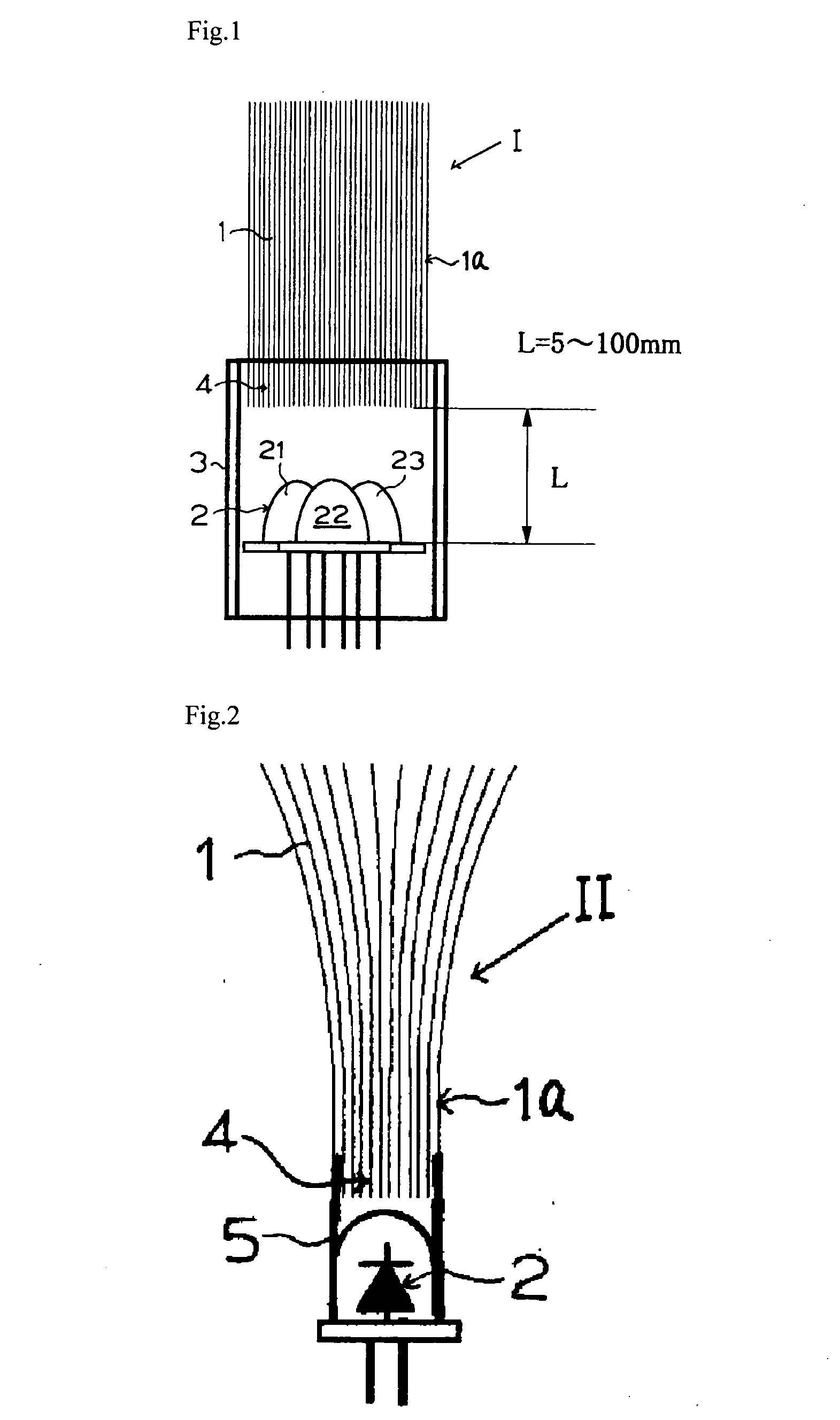 Optical fiber decoration device using led light source and article decorated thereby