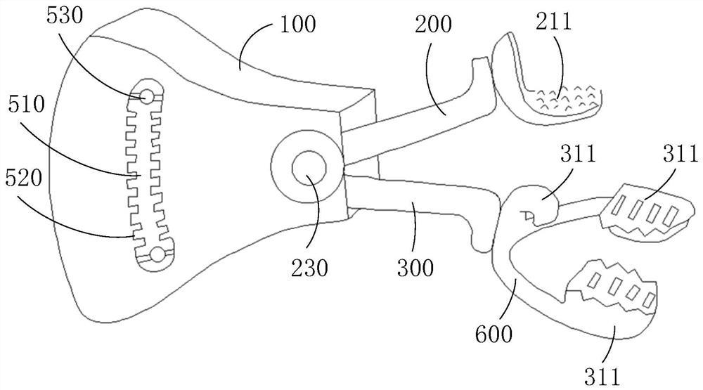 Mandible hierarchical control trainer