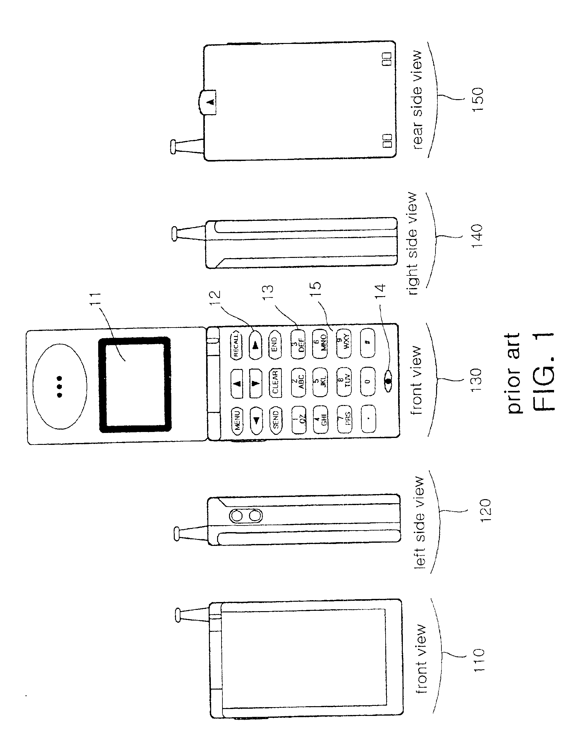 Keypad assembly with supplementary buttons and method for operating the same