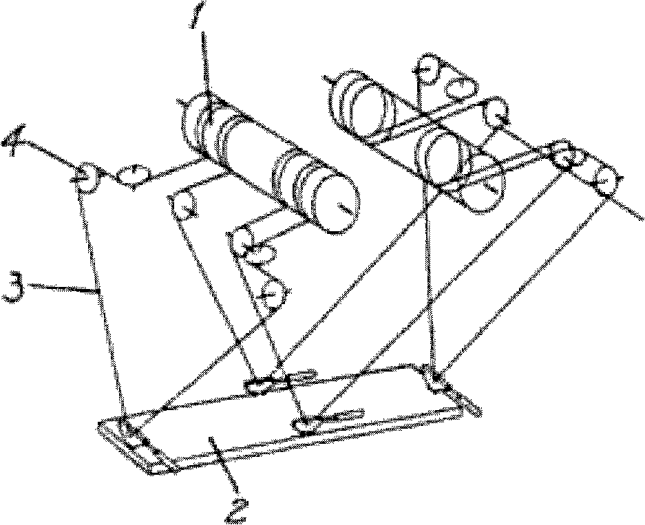 Anti-swing mechanism of container gantry crane sling