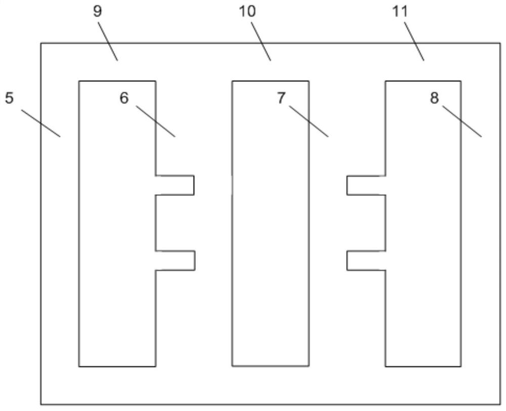 A magnetic control reactor core structure and design method