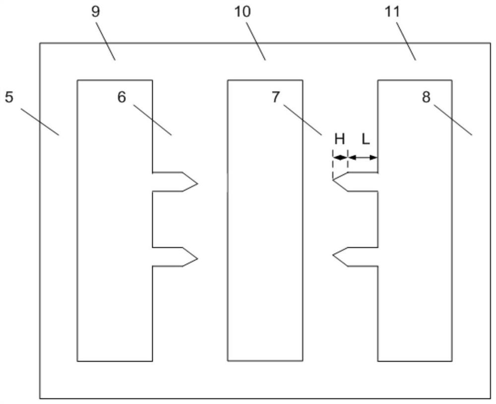 A magnetic control reactor core structure and design method