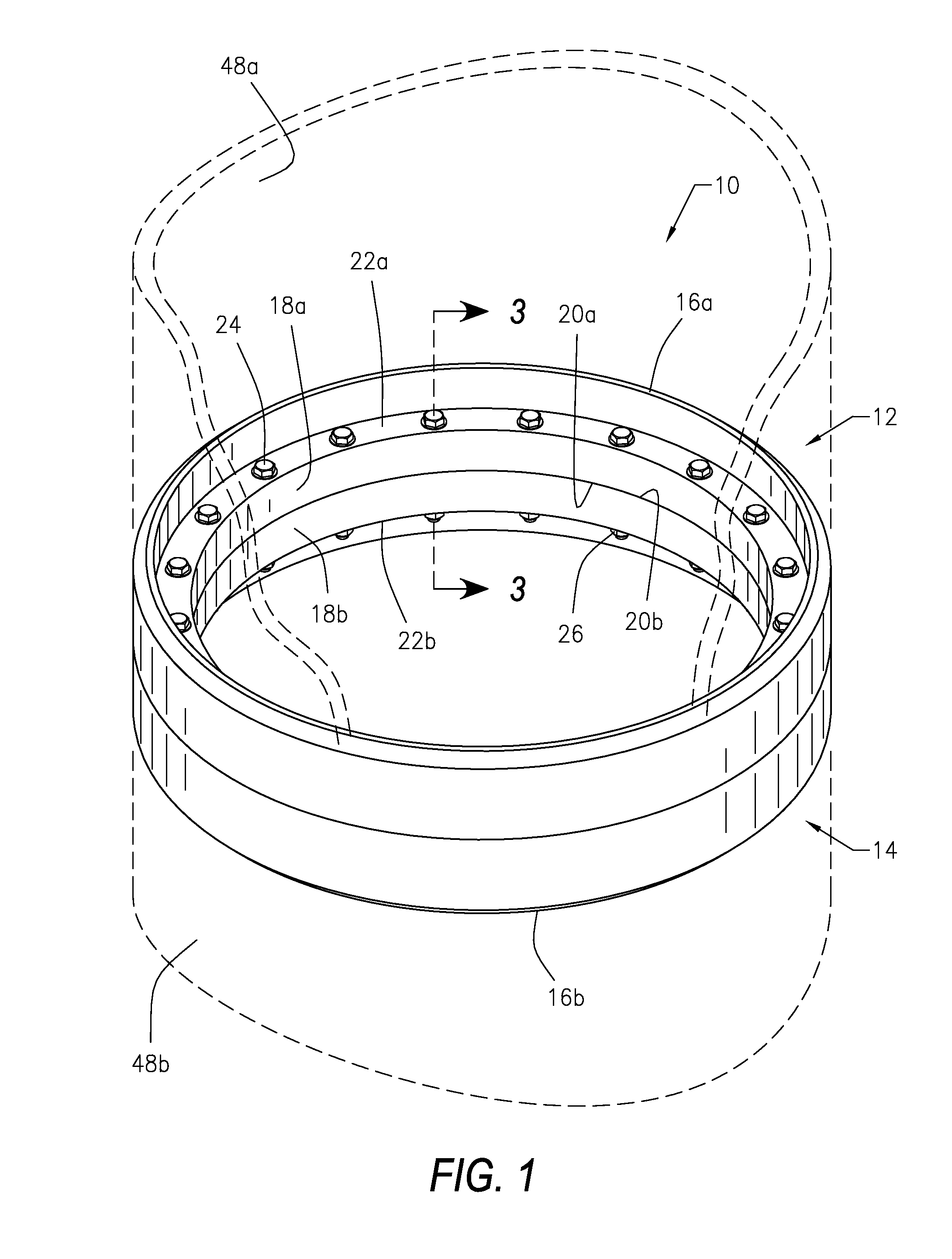 Structural flange connection system and method