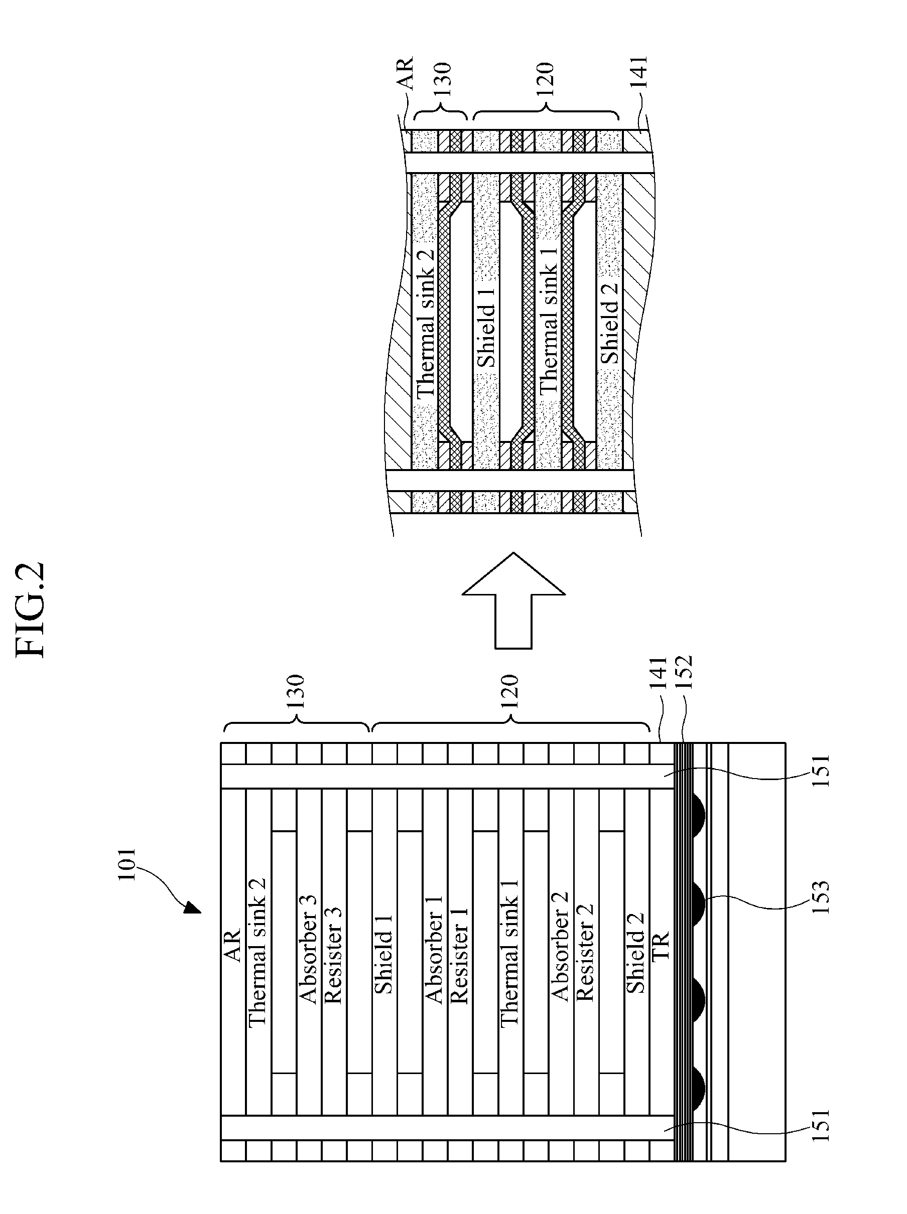 Image sensor for detecting wide spectrum and method of manufacturing the same