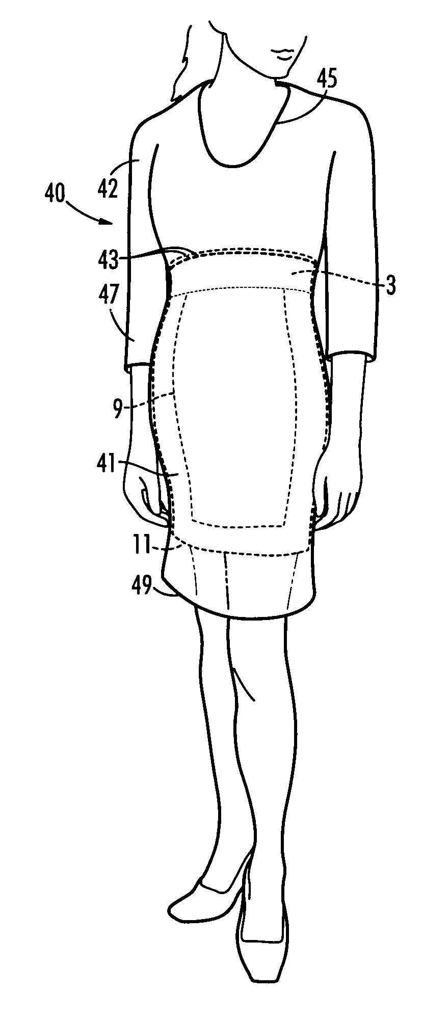 Apparel with Built-in Undergarment