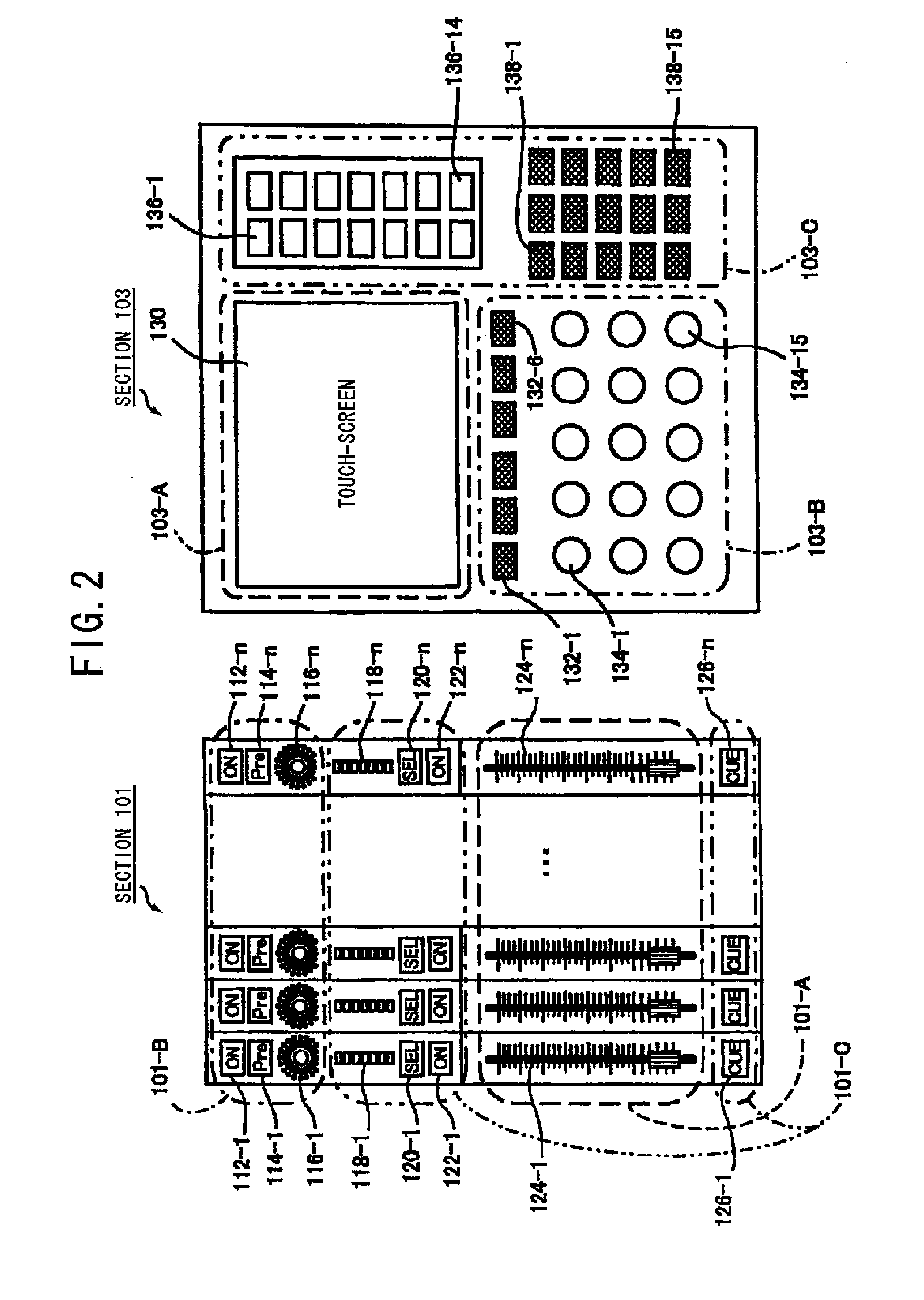 Control system and communication system for digital mixer
