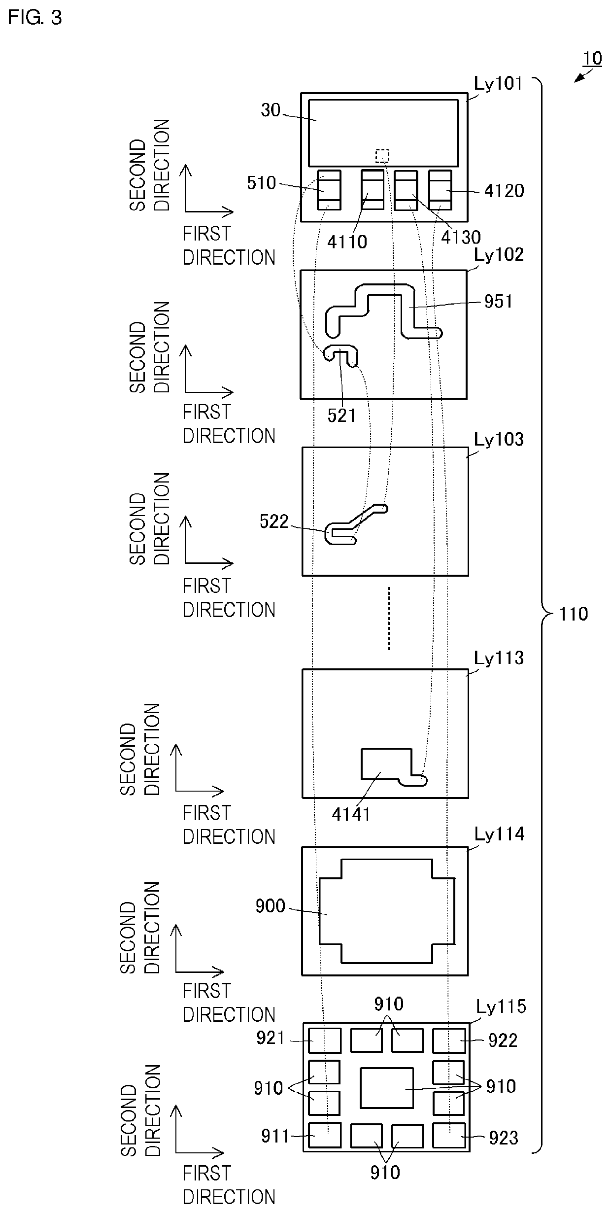 Radio-frequency front end circuit, high-frequency signal processing circuit, and communication device