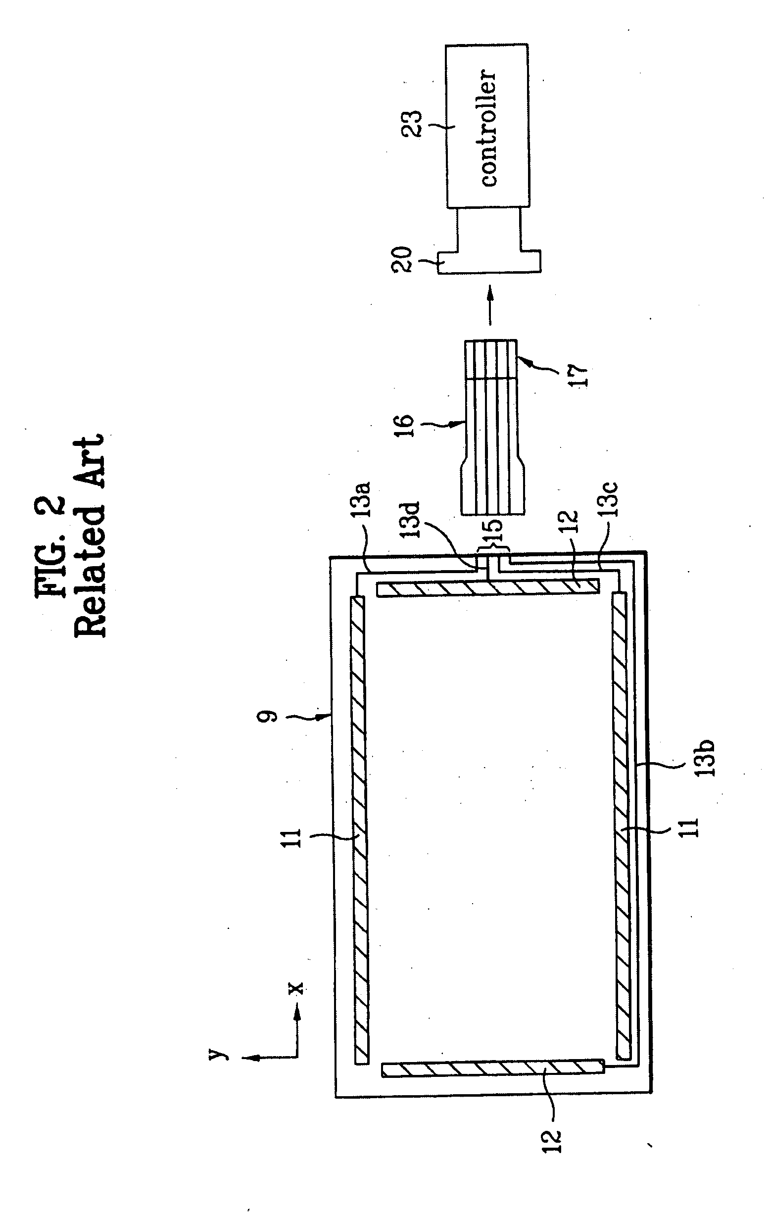 Touch screen system and display device using the same
