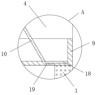 A pulp preparation device for regenerated fiber