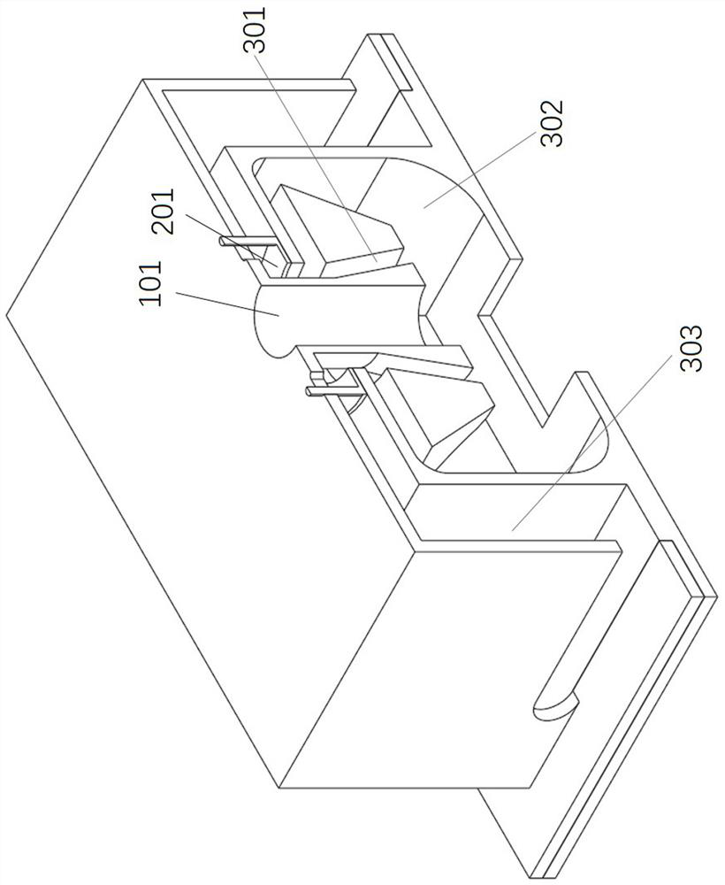 Dry ice sublimation cooling spray chamber device