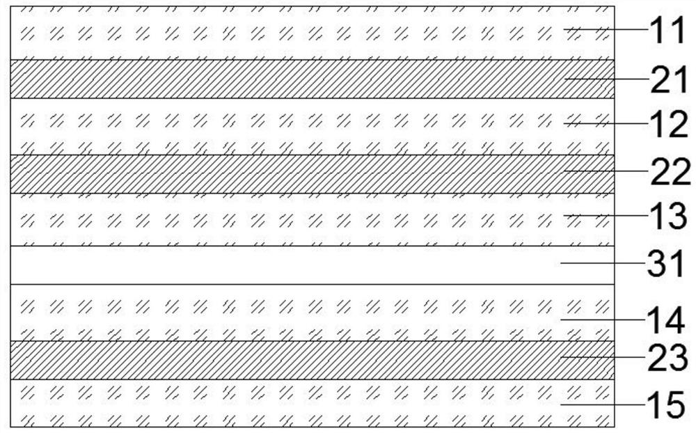 Fireproof layer material and its preparation method and fireproof glass