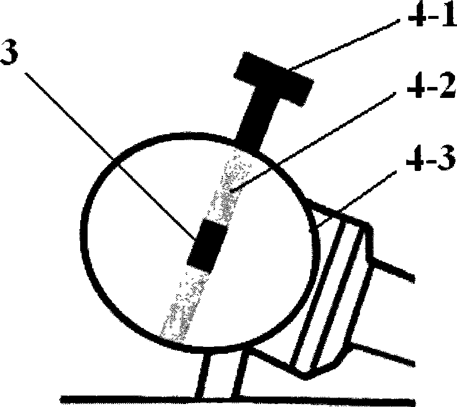 Central venous puncture needle