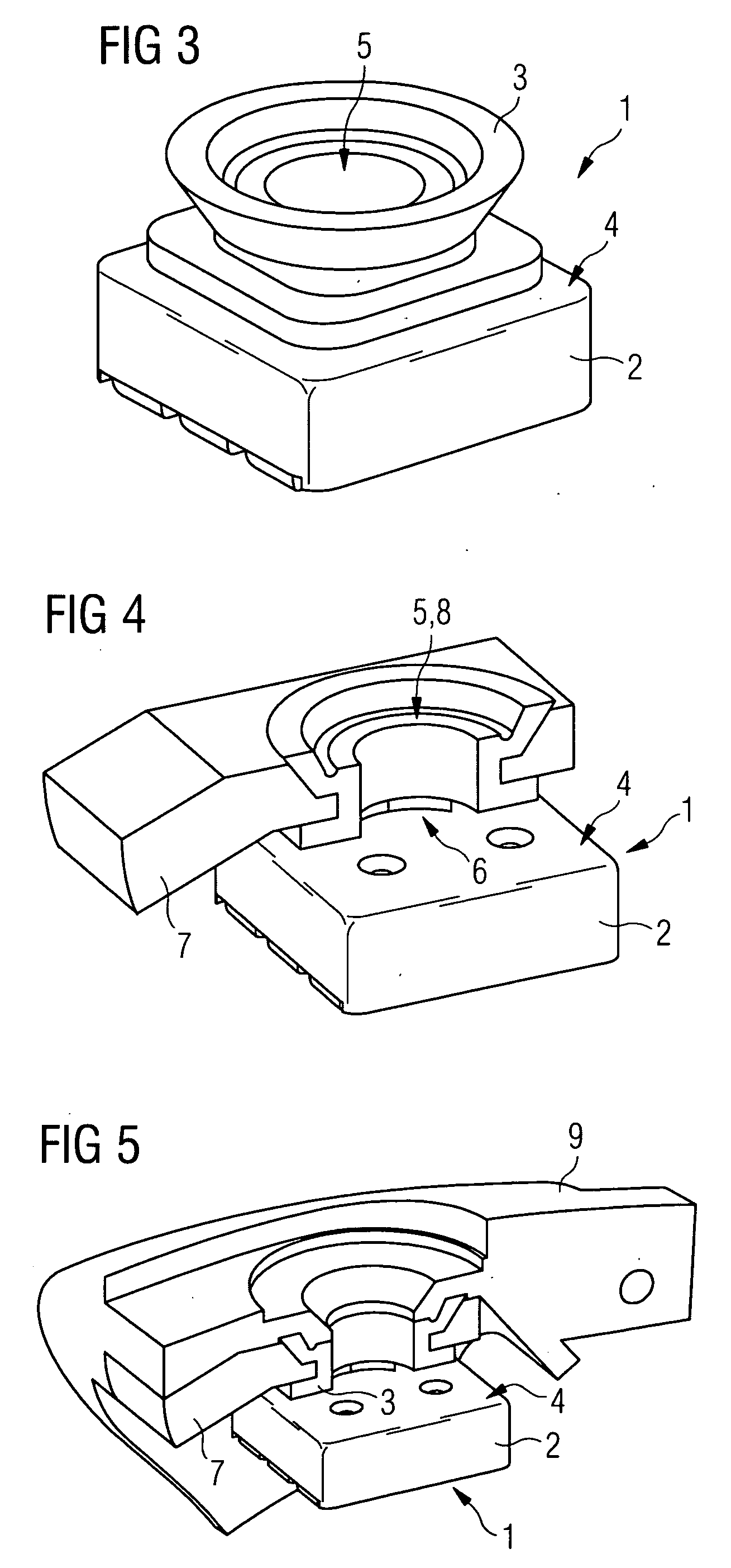 Electroacoustic miniature converter with retaining means for installation in a hearing device