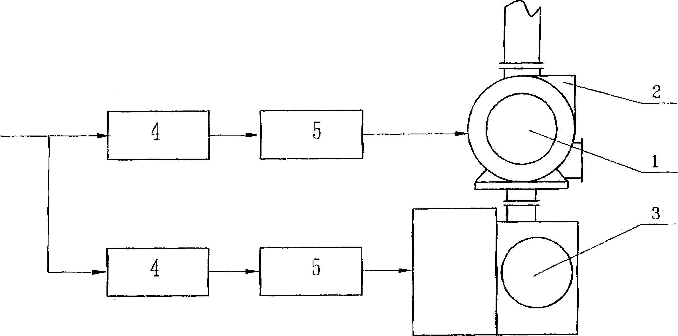 Vacuum Roots pump set and its control method