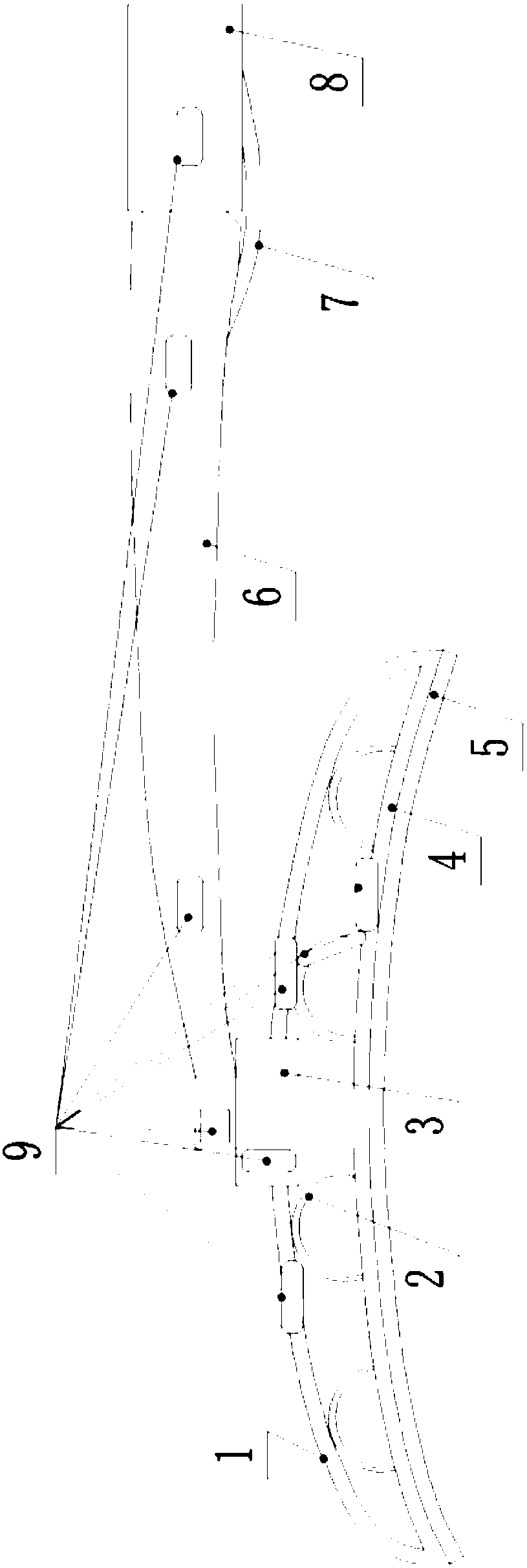 Windscreen wiper assisting driver in judging vehicle distance at night and manufacturing and use methods of windscreen wiper