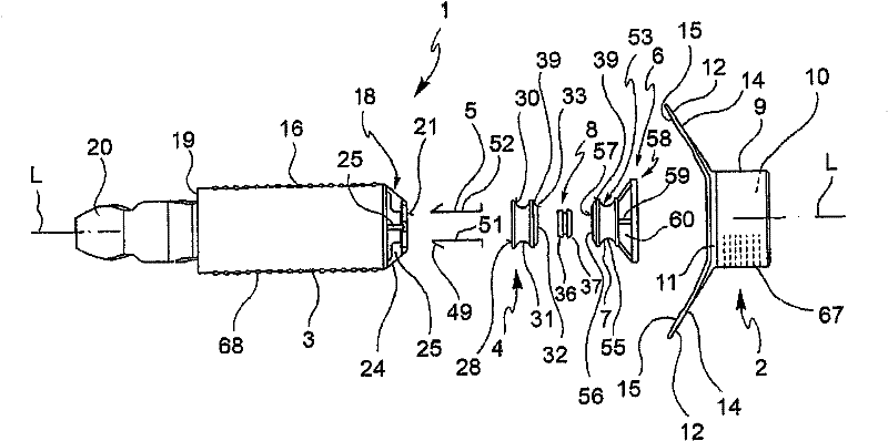 Rectal stump closure device for proctectomy