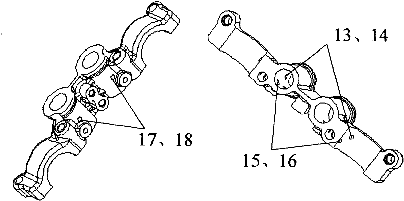 Camshaft bearing structure for engine