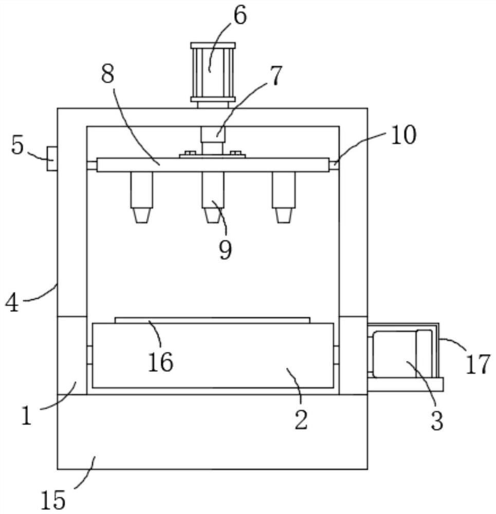 Part surface coating equipment for mechanical manufacturing