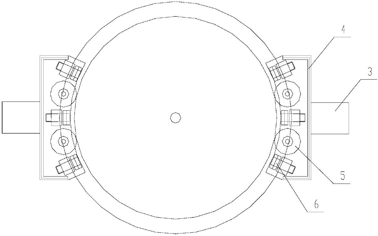 Wind protection circle servo complete circle machine