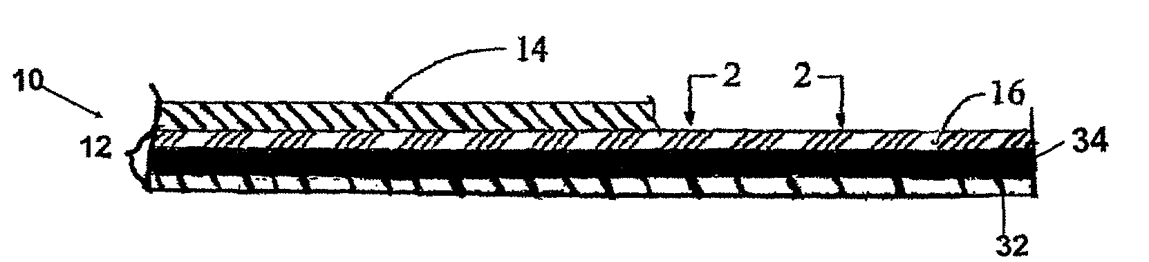 Membrane composite structure and method of production