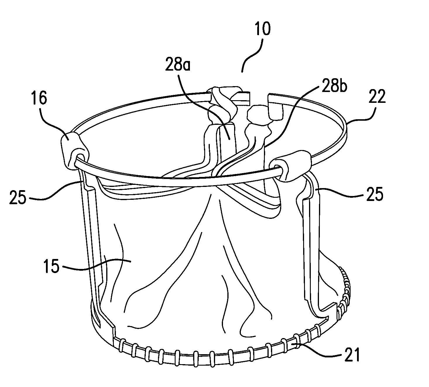 System and method for assembling a folded percutaneous valve