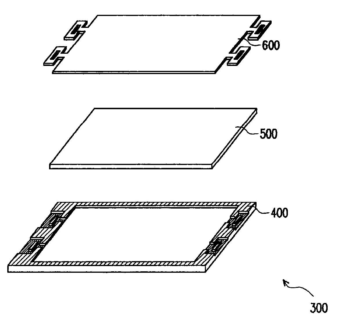 Frame structure, backlight module and display module