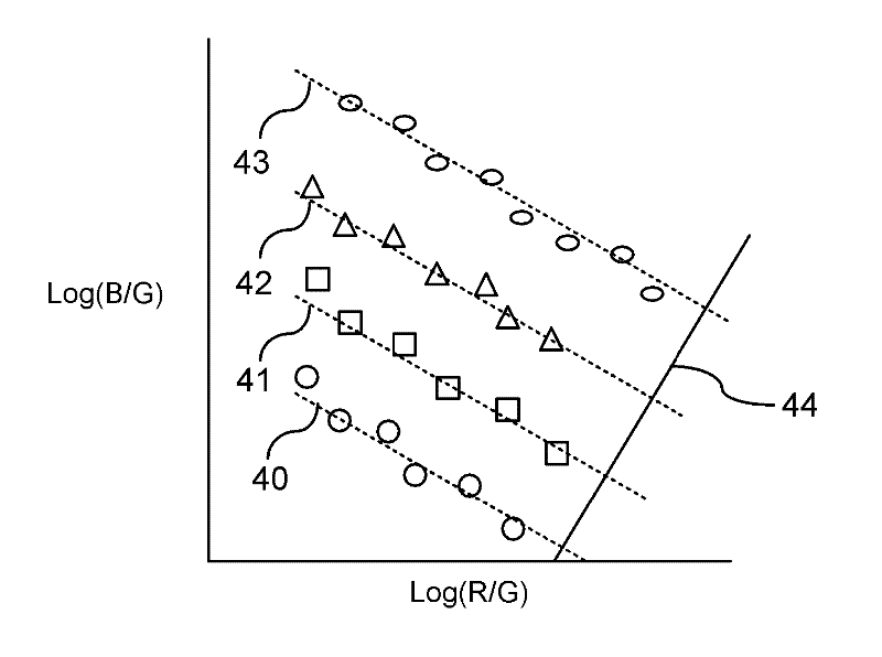 Shadow removal in an image captured by a vehicle-based camera for clear path detection