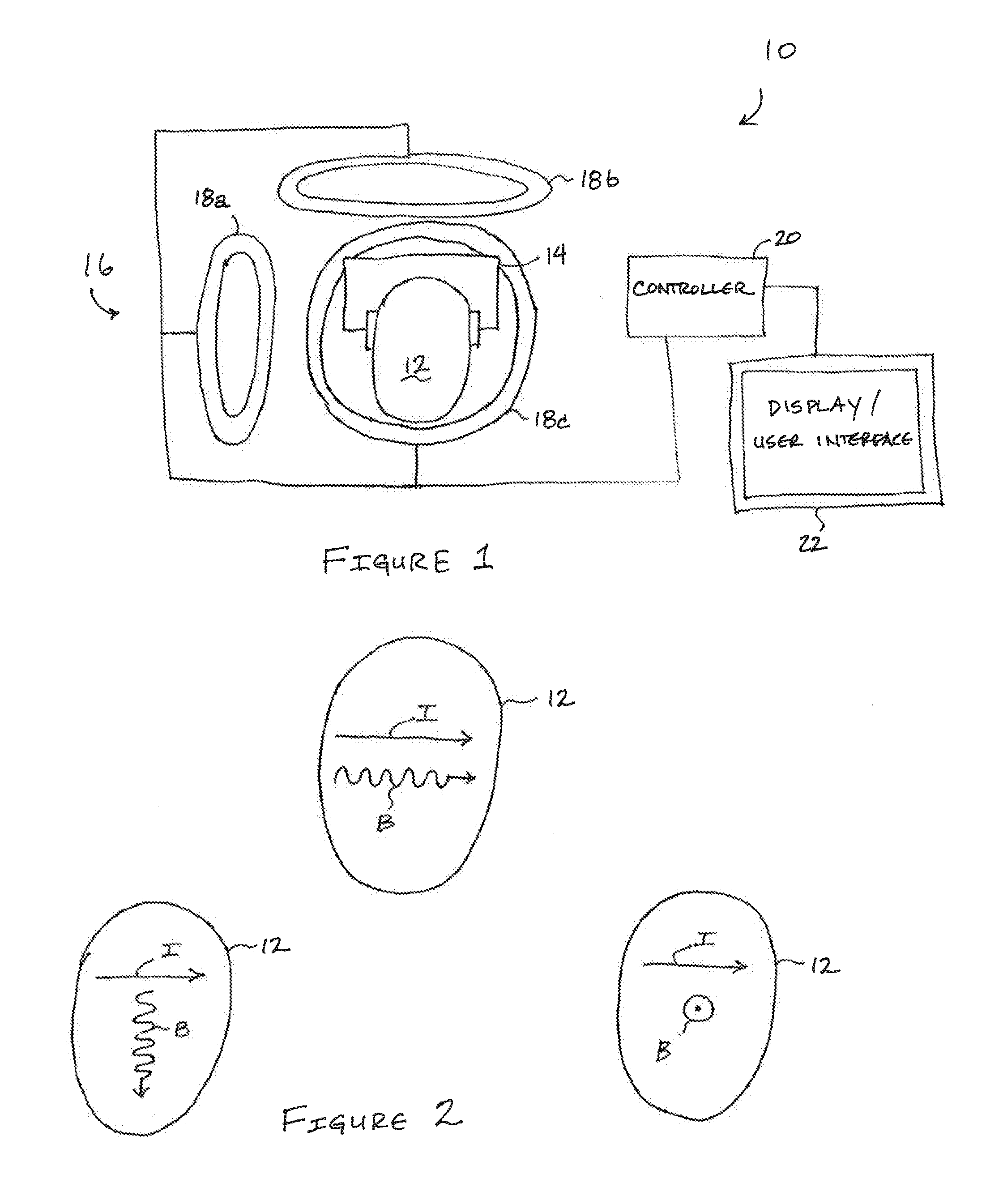 System and method for magnetic current density imaging at ultra low magnetic fields