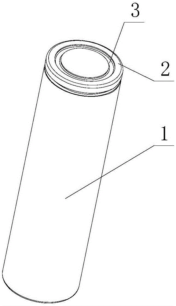 Positive and negative pressure-relief battery core