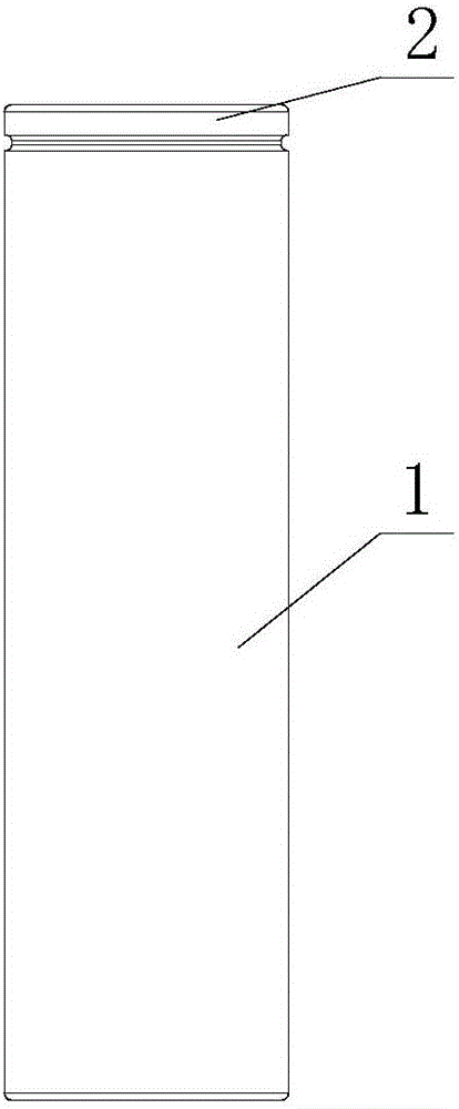 Positive and negative pressure-relief battery core