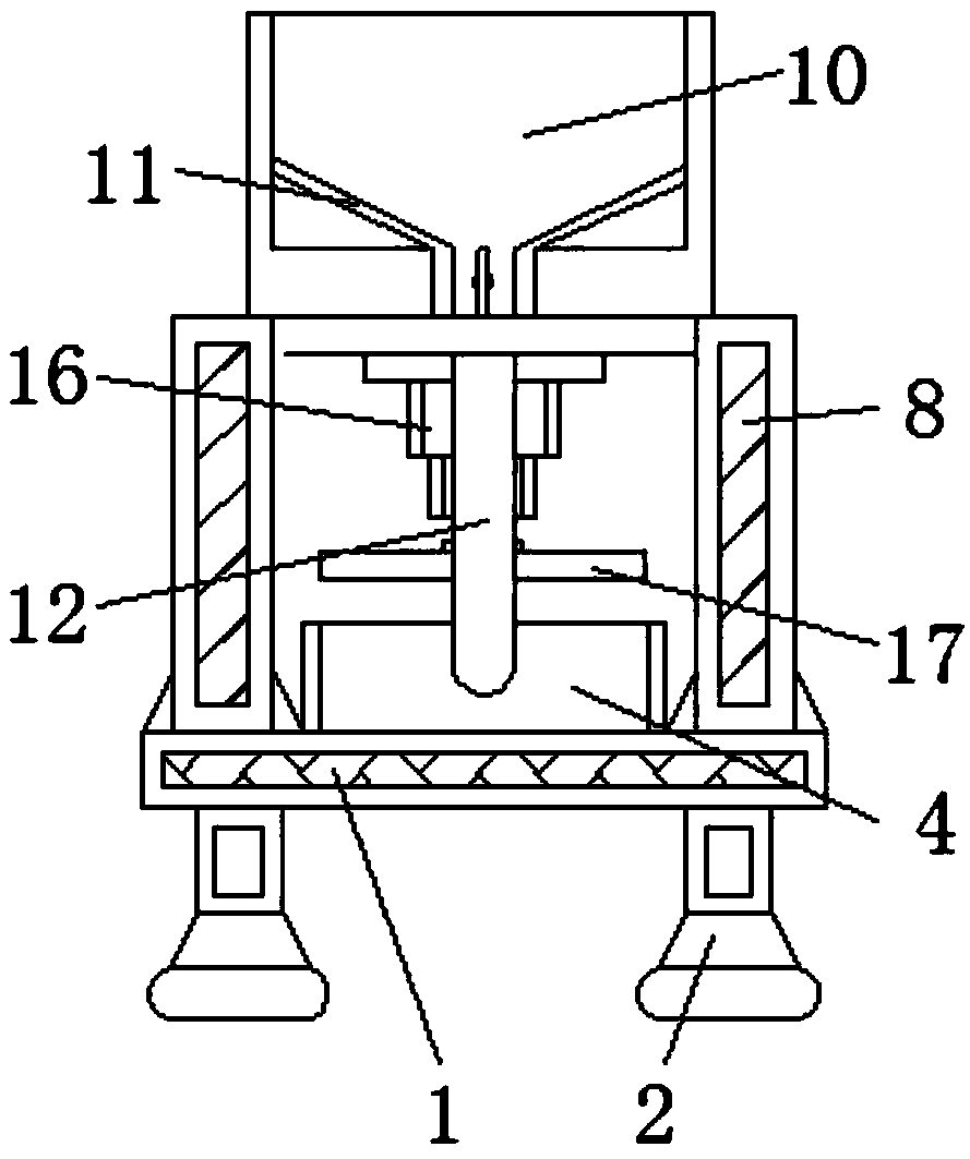 Slag briquetting device for waste incineration