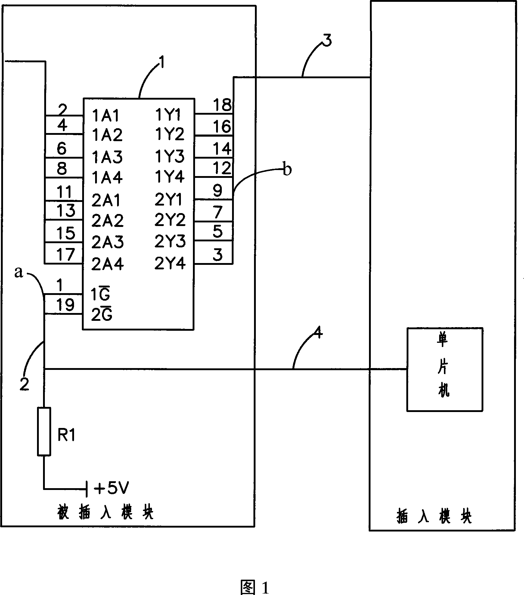 Protection circuit for interface signal hot-plug