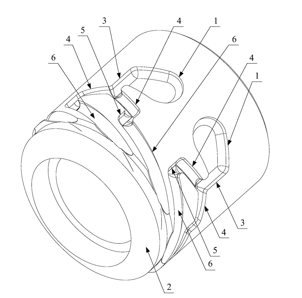 Extrusion die for metal tube