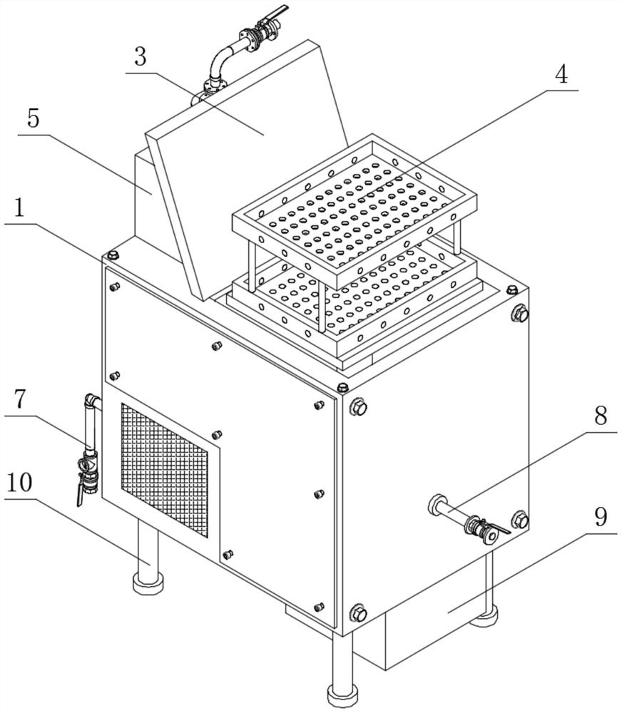 Heat treatment process for anti-rust and anti-corrosion steel