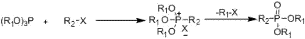 Alkyl phosphonate preparing method