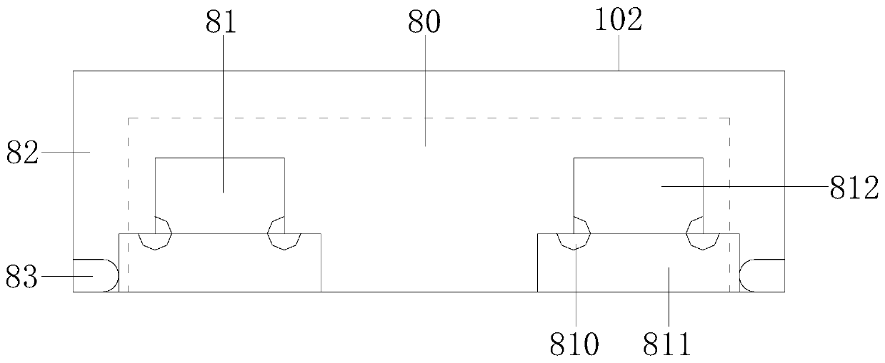 Automatic servo press-in device for deep calibrating of part fixing