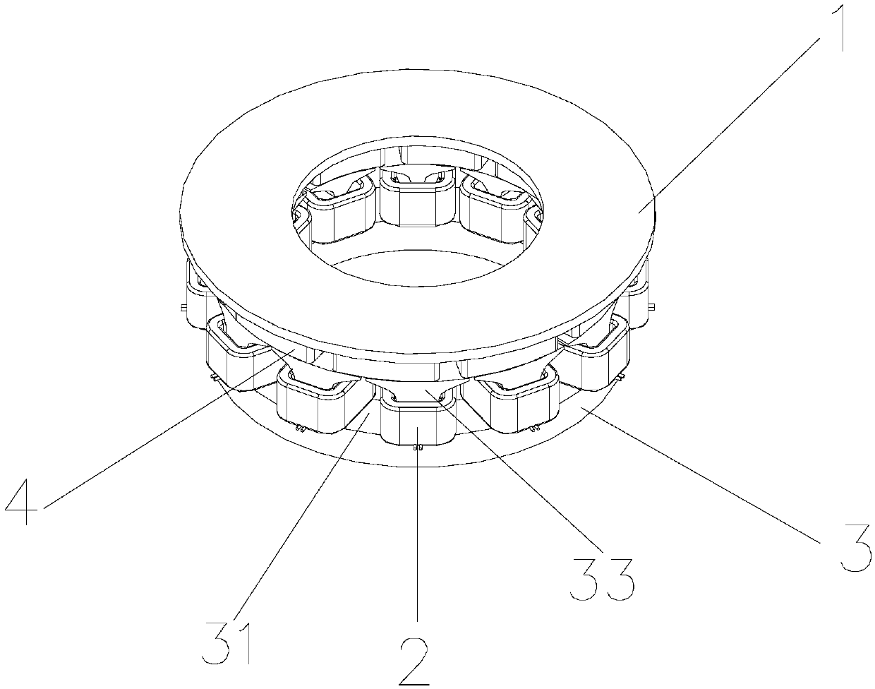 Brushless motor and mechanical arm