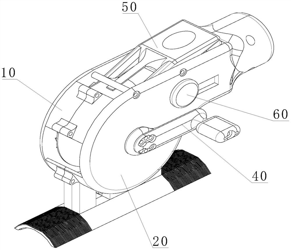 A fishing line reel with a fast adjusting fishing line retracting mechanism