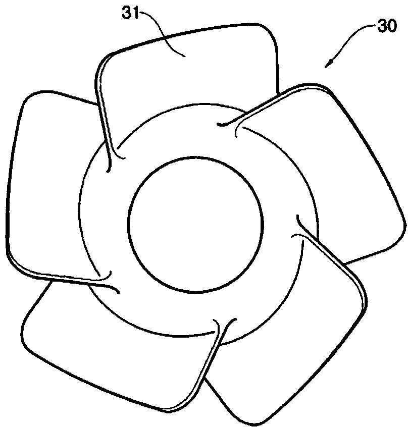 Propeller boss cap comprising fins