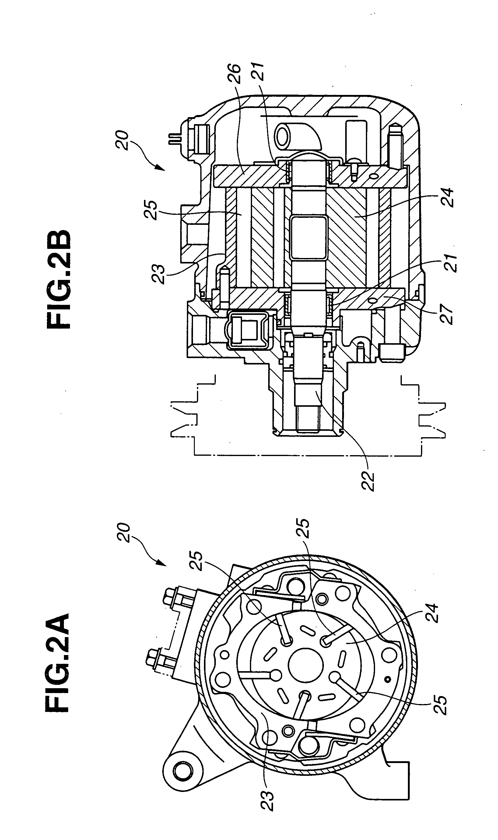 Refrigerant compressor and friction control process therefor