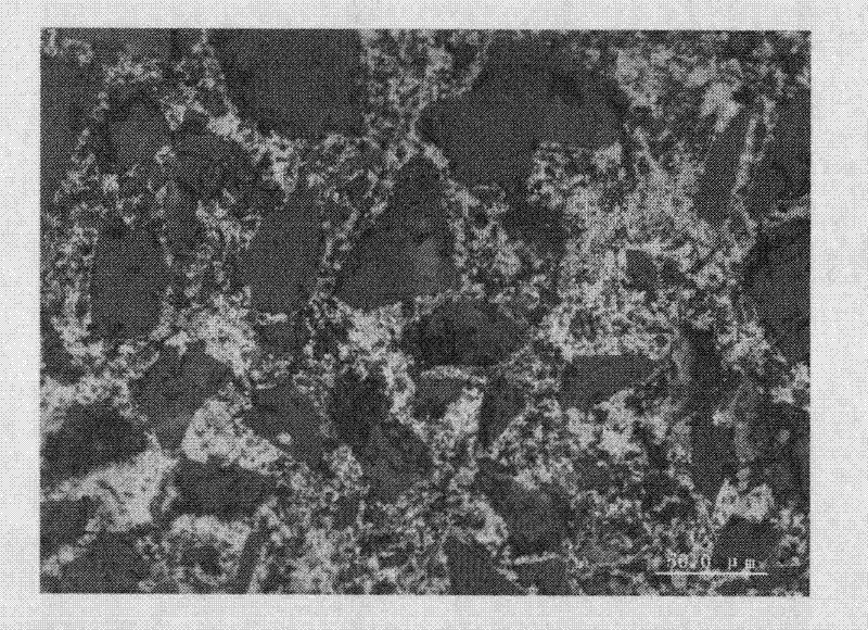 Preparation method of SiC/Al composite material for electronic packaging