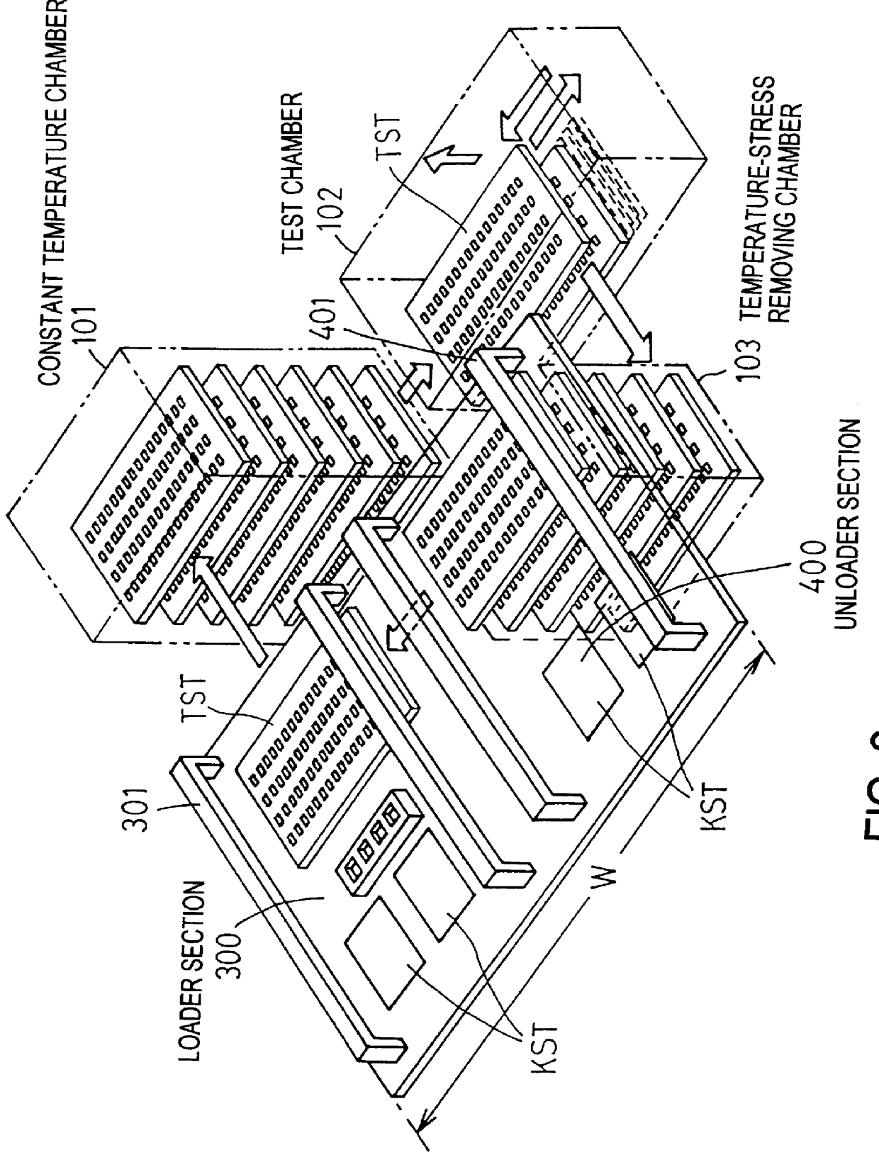 Semiconductor device testing apparatus
