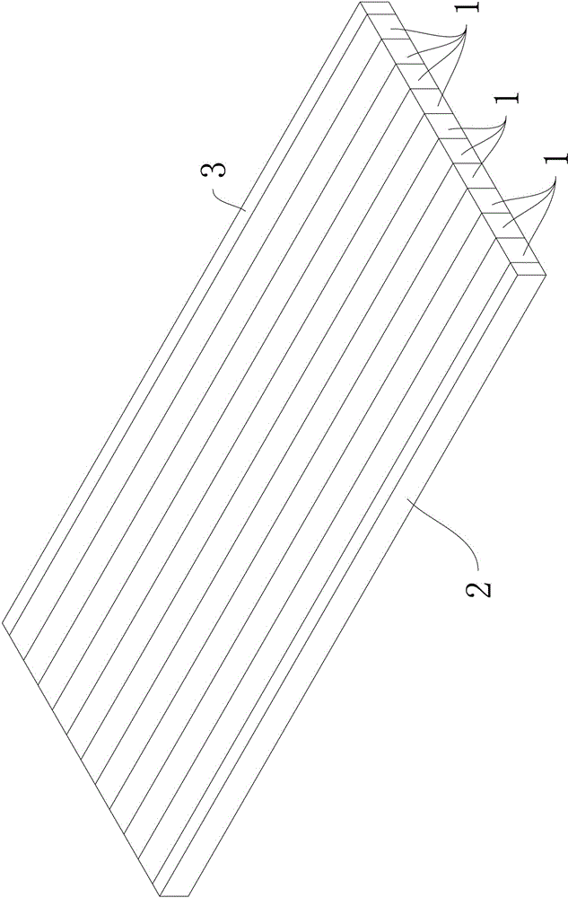 Pure log spliced board and aluminum-wood composited spliced board device using same