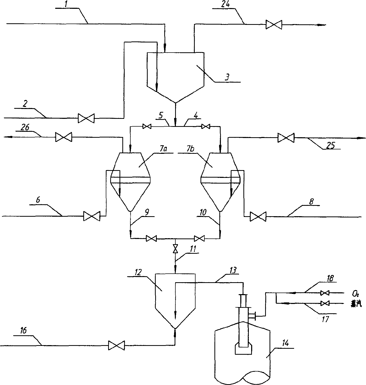 Safety sealing and air flow conveying method for fine coal gasification process