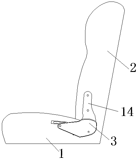 Automobile seat and angle adjuster design method