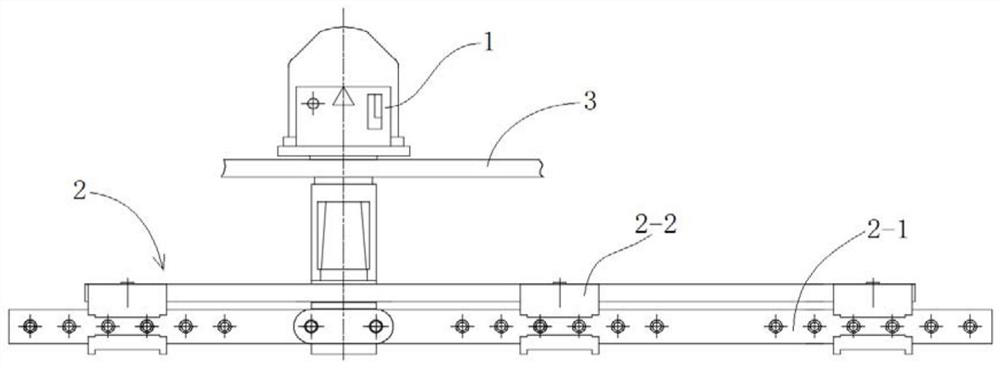 Transformer tap switch based on brake cable control