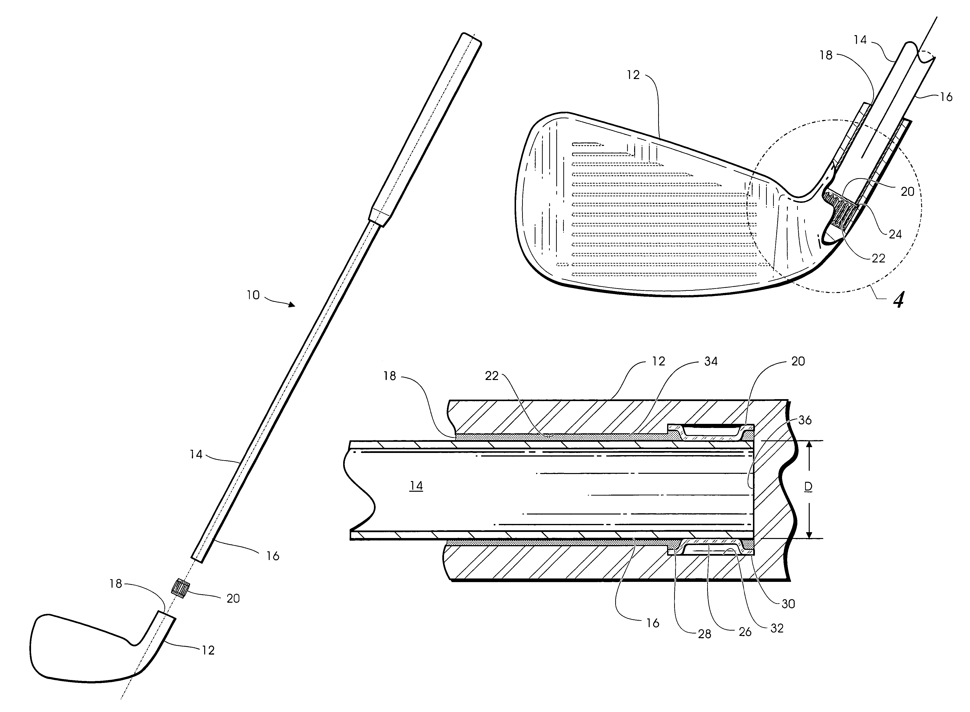 Golf club and method of manufacturing